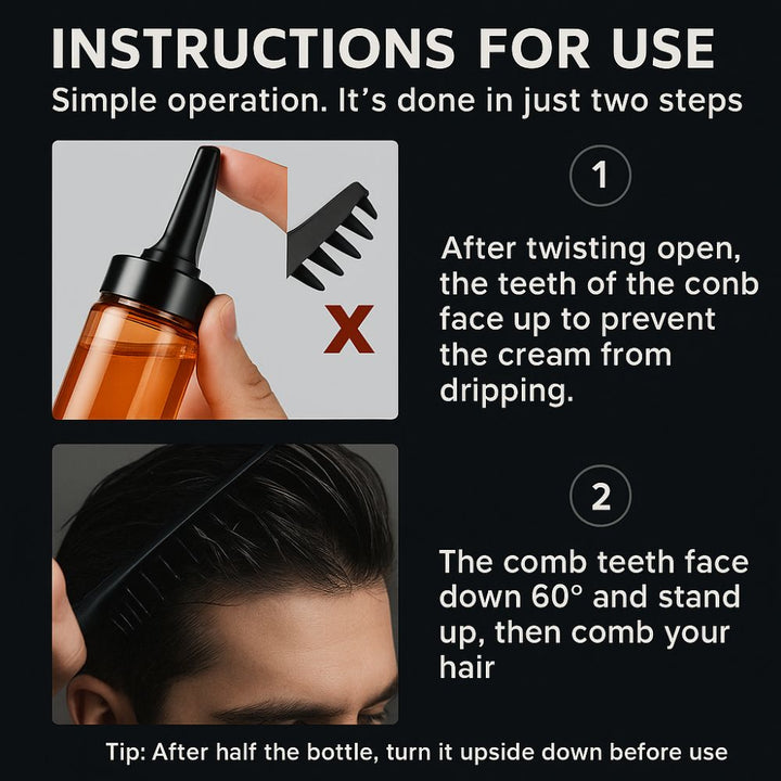 Zero-Grease Styling Gel Comb — Salon Hold Anywhere 4