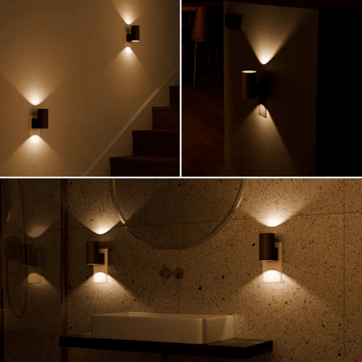 Plug-In LED Wall Light with Motion Sensor and Dimmable Brightness 3