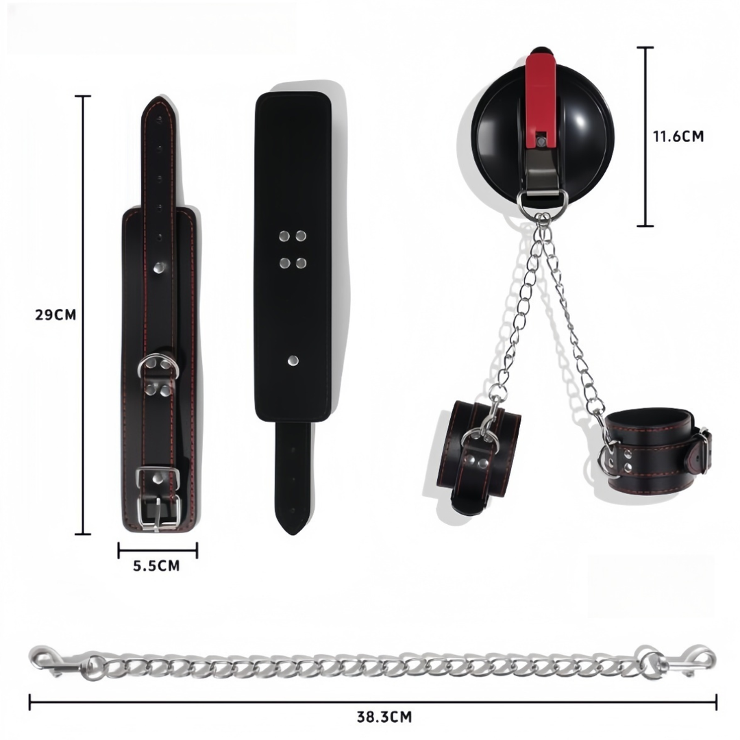 Suction Cuff Restraints for Shower Play 10