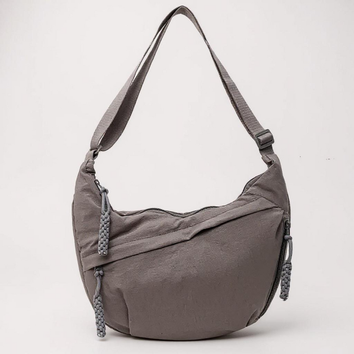 Crescent Shoulder Bag – Sustainable Nylon with Adjustable Strap 10