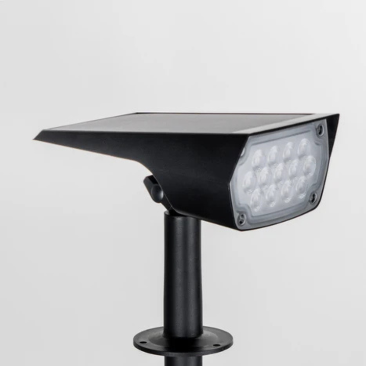 Solar Garden Spotlight with Adjustable Head, 3 Brightness Levels, IP65 Waterproof 4