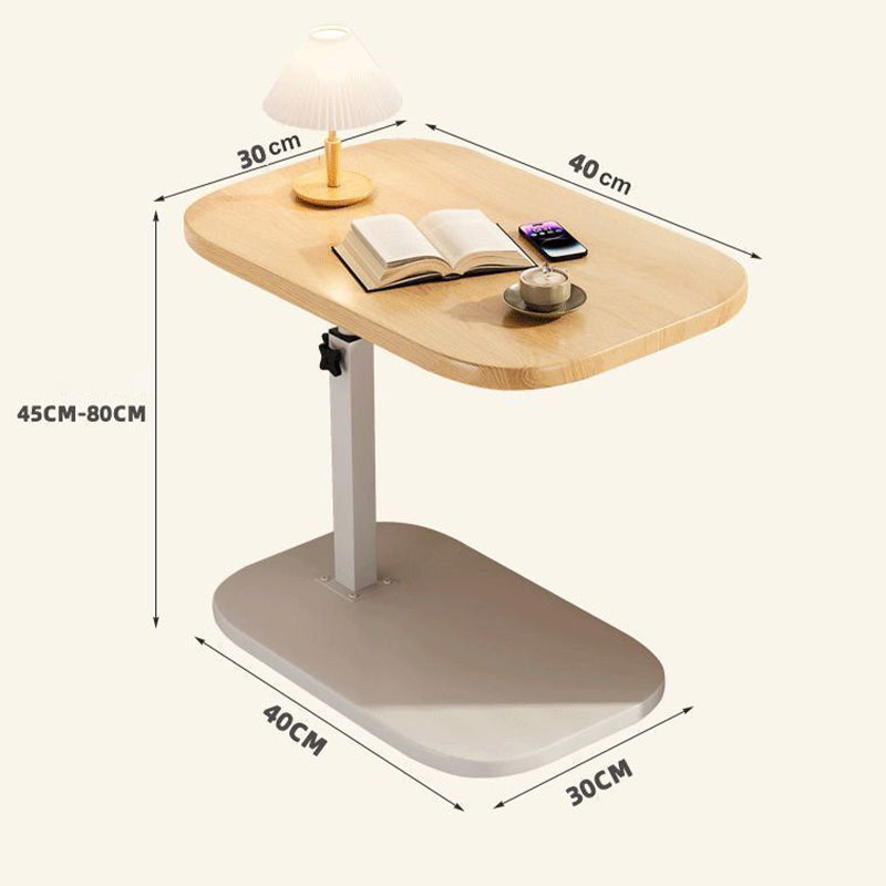 Height-Adjustable Rolling Laptop Desk with 360° Swivel Top, 45–80 cm, 30 kg Capacity 12