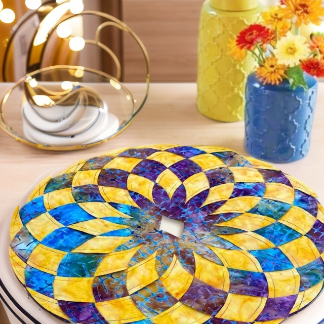 Fabric Placemat Sewing Templates - Easy Handmade Table Décor Kit 9