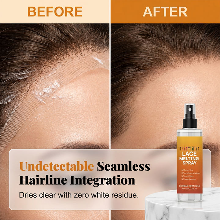 Lace Melt Spray — Featherlight All-Day Hold for Wig Confidence 2