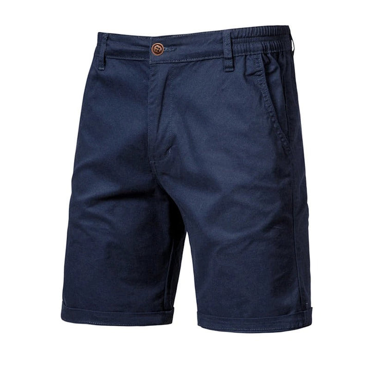 Classic Casual Shorts with Stretch Waistband 10