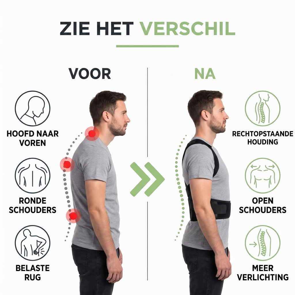 Adjustable Upper Back Posture Corrector Brace with Breathable Mesh 3