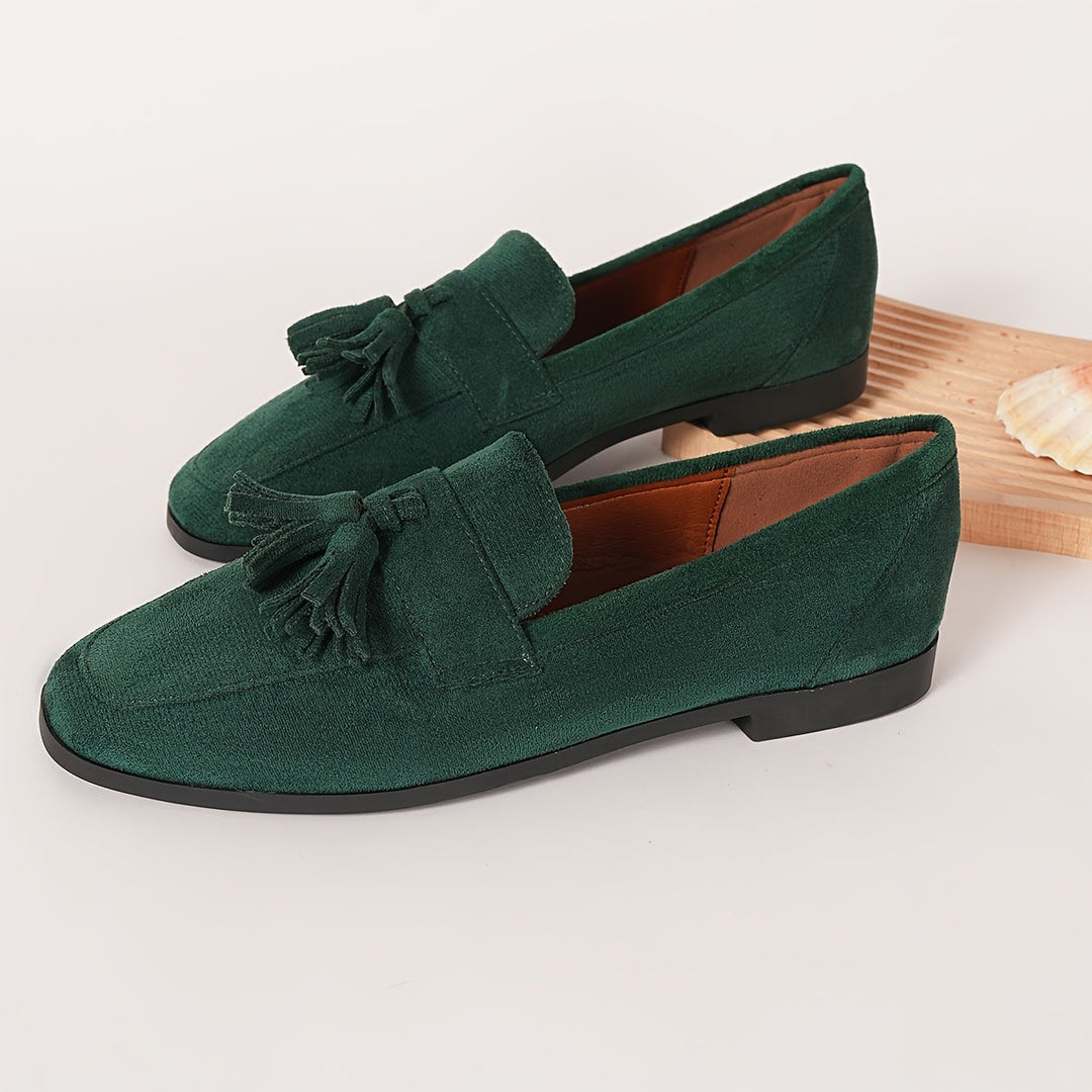 Women's Minimalist Casual Shoes with Faux Suede Finish 8