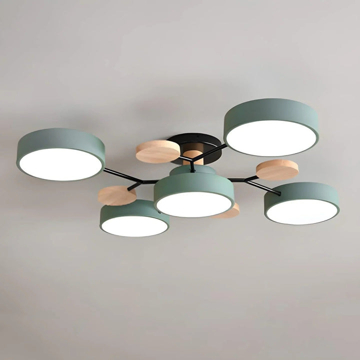 Modern LED Flush Mount Ceiling Light, Bright Low-Profile Fixture 28