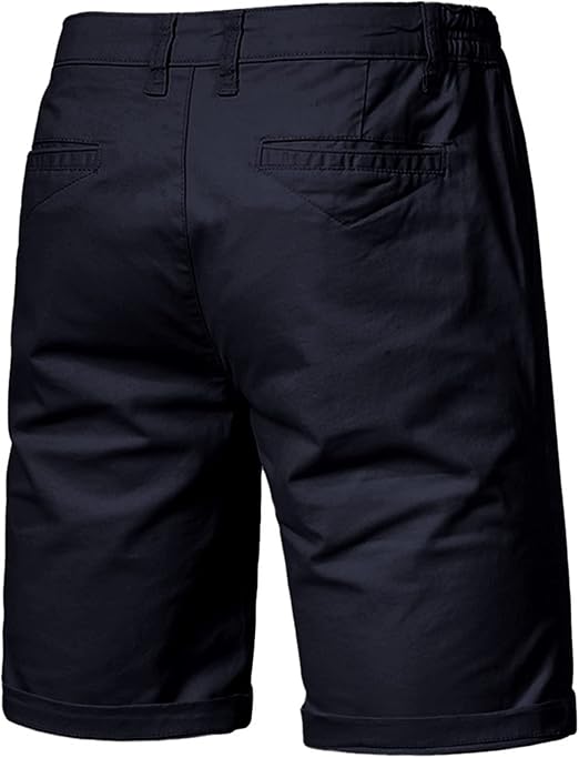 Classic Casual Shorts with Stretch Waistband 7