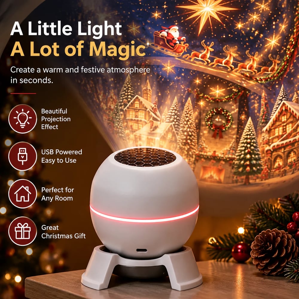 Magical Christmas Projector Light 4