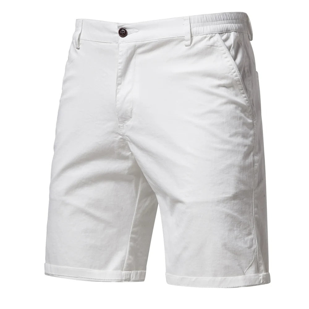 Classic Casual Shorts with Stretch Waistband 9