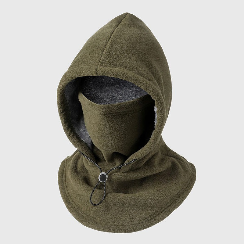 Fleece Balaclava Hood 3-in-1 Face Cover and Neck Warmer with Plush Lining 1