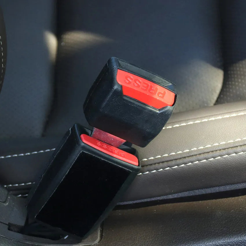 Seat Belt Alarm Silencer Plugs, 2-Pack, Black Buckle Inserts 3