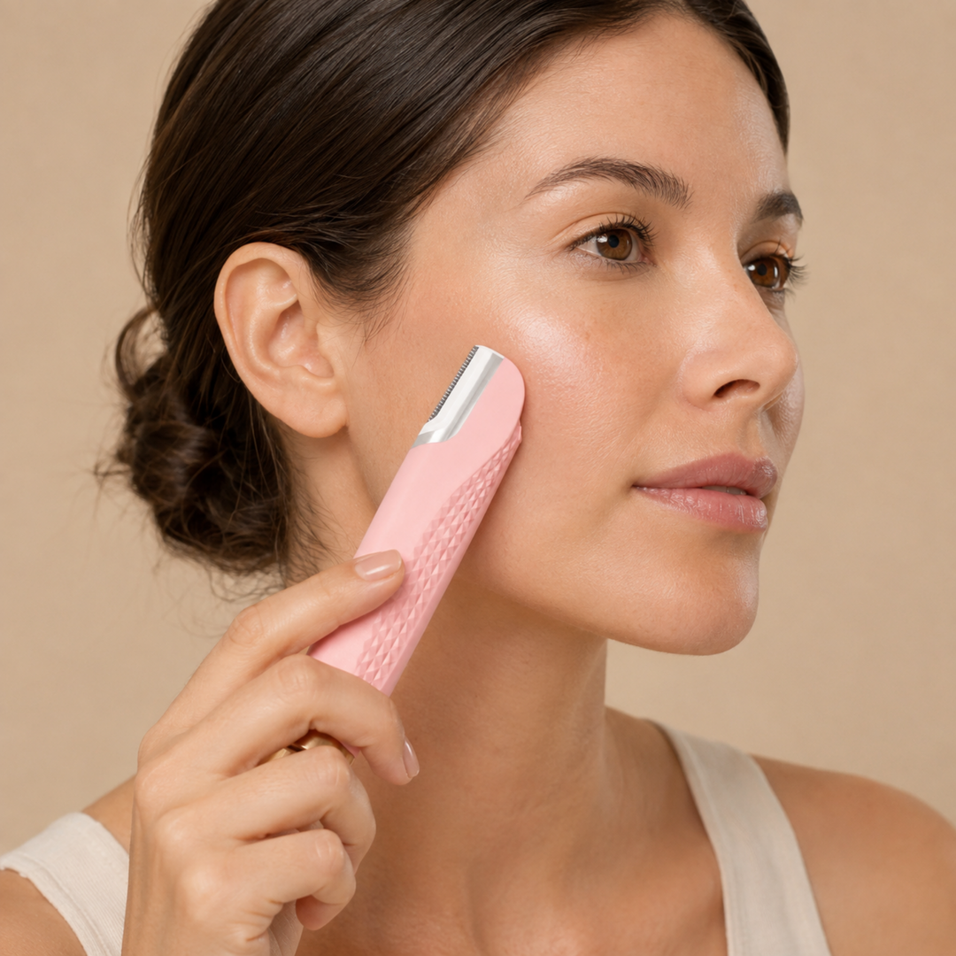 Sonic Facial Hair Remover for Women - Smooth Skin in 5 Minutes 5