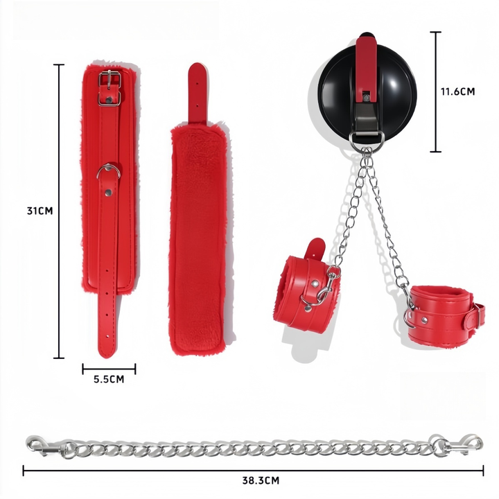 Suction Cuff Restraints for Shower Play 11