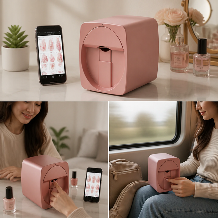 AI Nail Art Printer Kit - Salon-Style Custom Nail Designs at Home in 40 Seconds 6