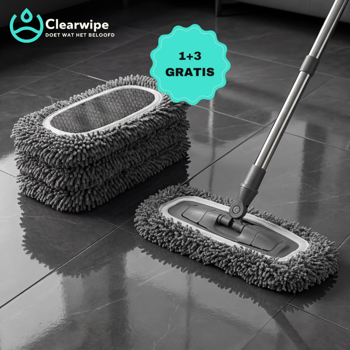 Reusable Microfiber Mop Pads for Wet and Dry Floor Cleaning 1