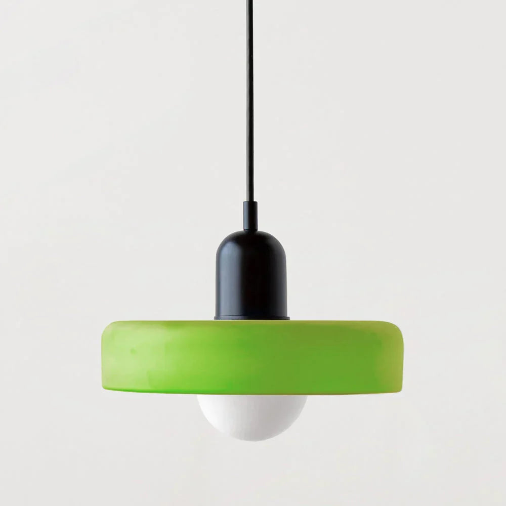 Bauhaus Stained Glass Pendant Lamp 4