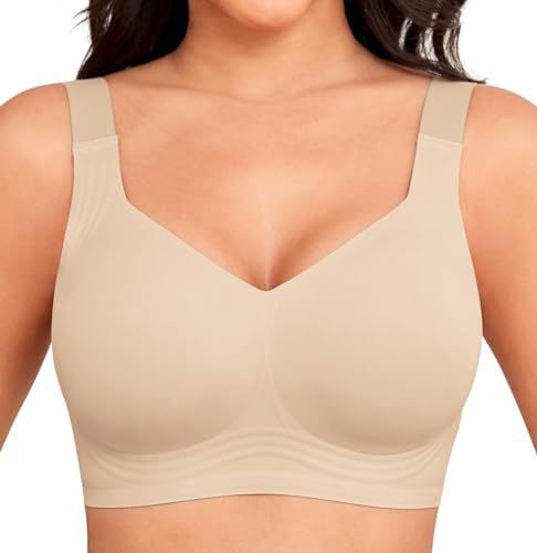 Wireless Jelly Bra with Comfortable Support and Natural Push-Up Effect 1