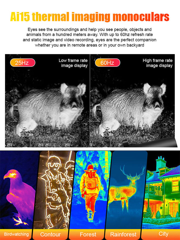 Thermal Imaging Night Vision Device with HD Screen 4
