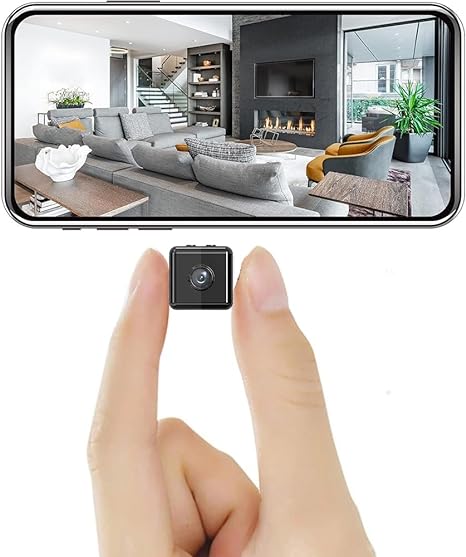 Wireless 1080P Mini WiFi Security Camera, Rechargeable 1