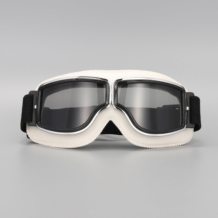 Vintage Motorcycle Goggles with Adjustable Elastic Strap 14