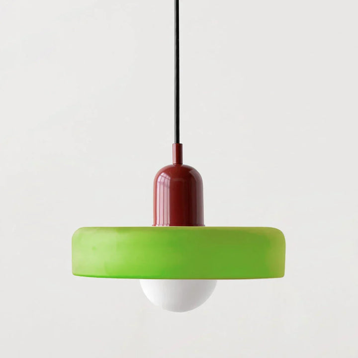 Bauhaus Stained Glass Pendant Lamp 1