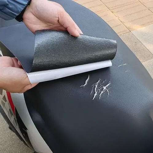 Self-Adhesive PU Leather Repair Patch for Scratches, Holes and Tears, Cut to Size 3
