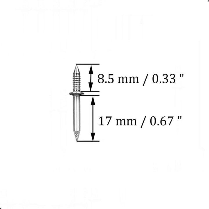 Double-Head Trim Nails with Sleeve Tool - Drill-Free, Hidden-Head Installation 3