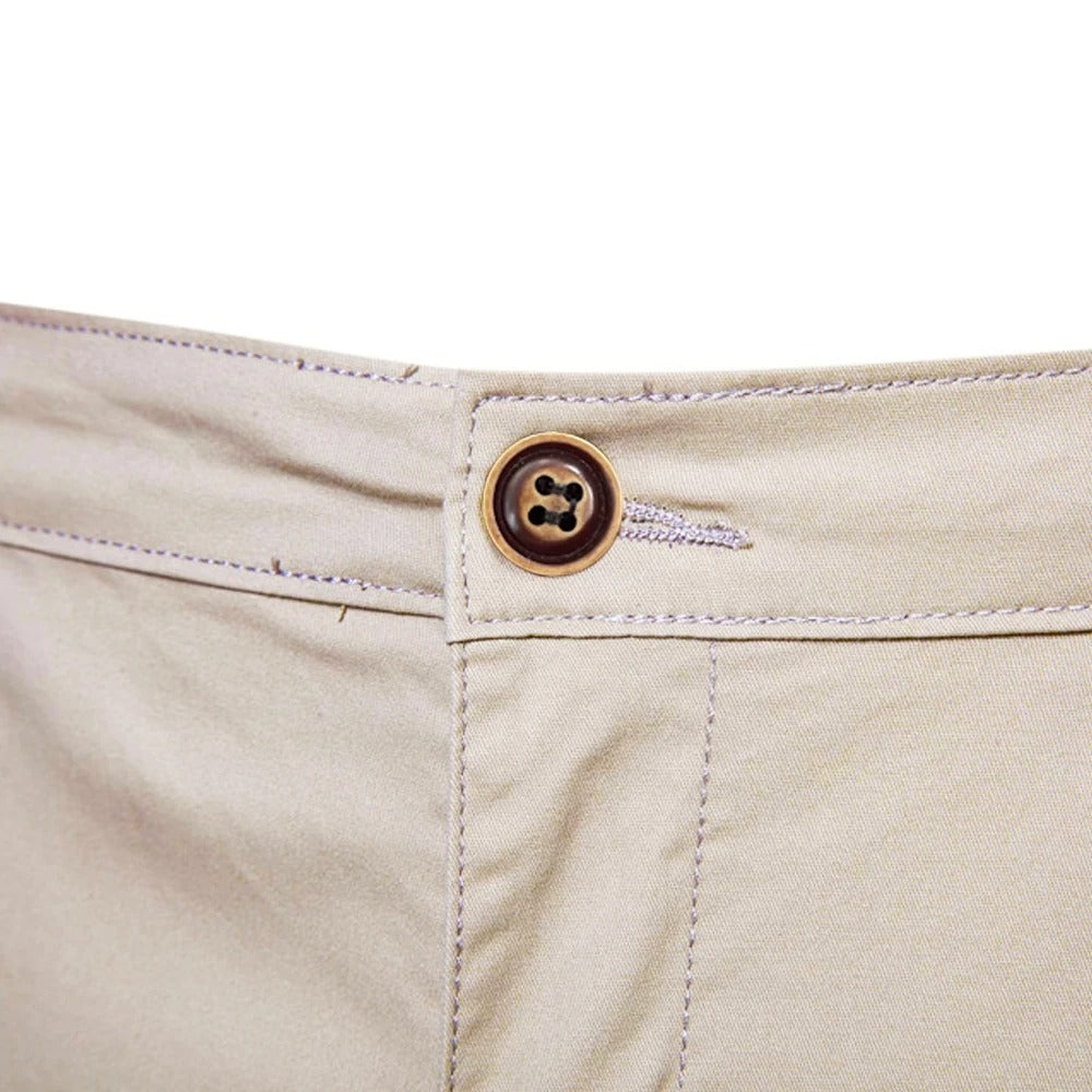 Classic Casual Shorts with Stretch Waistband 5