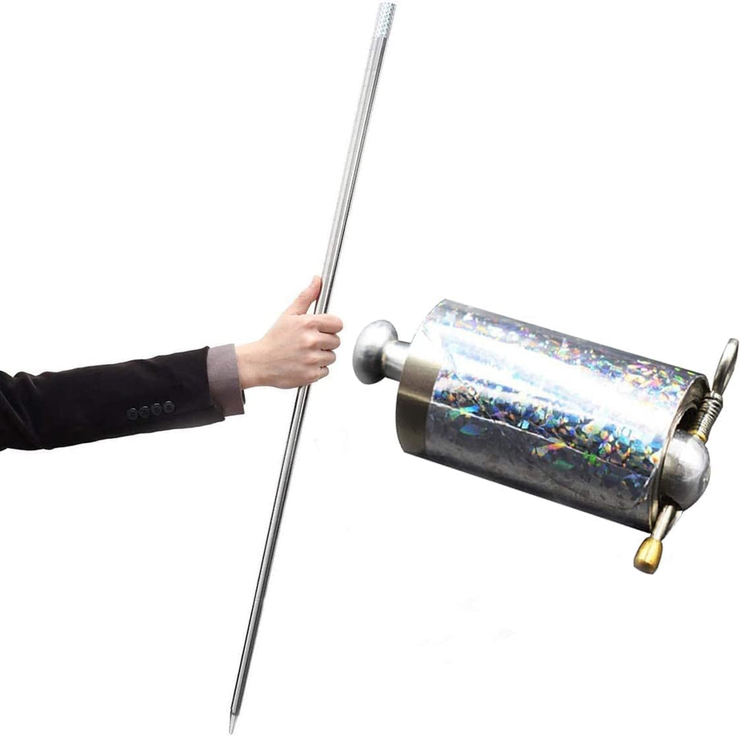 Extendable Steel Magic Wand with Silver Finish for Stage Illusions 2