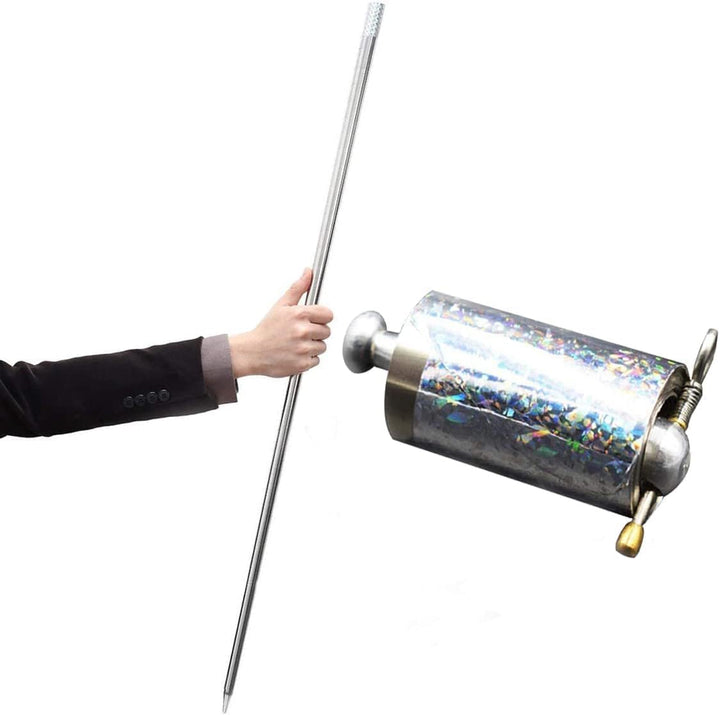 Extendable Steel Magic Wand with Silver Finish for Stage Illusions 2