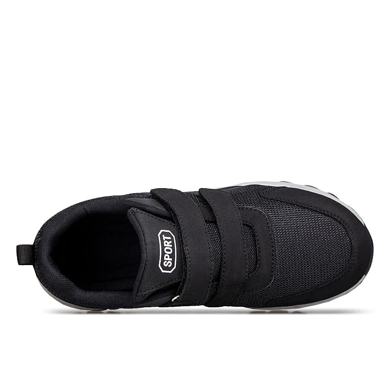 Men's Orthopedic Walking Shoes with Double Hook-and-Loop Straps and Wide Fit 16