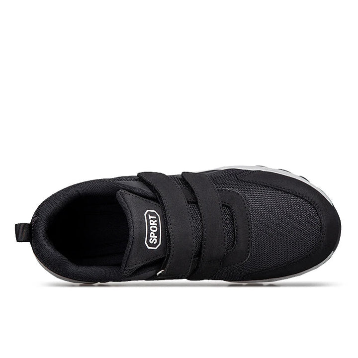 Men's Orthopedic Walking Shoes with Double Hook-and-Loop Straps and Wide Fit 16