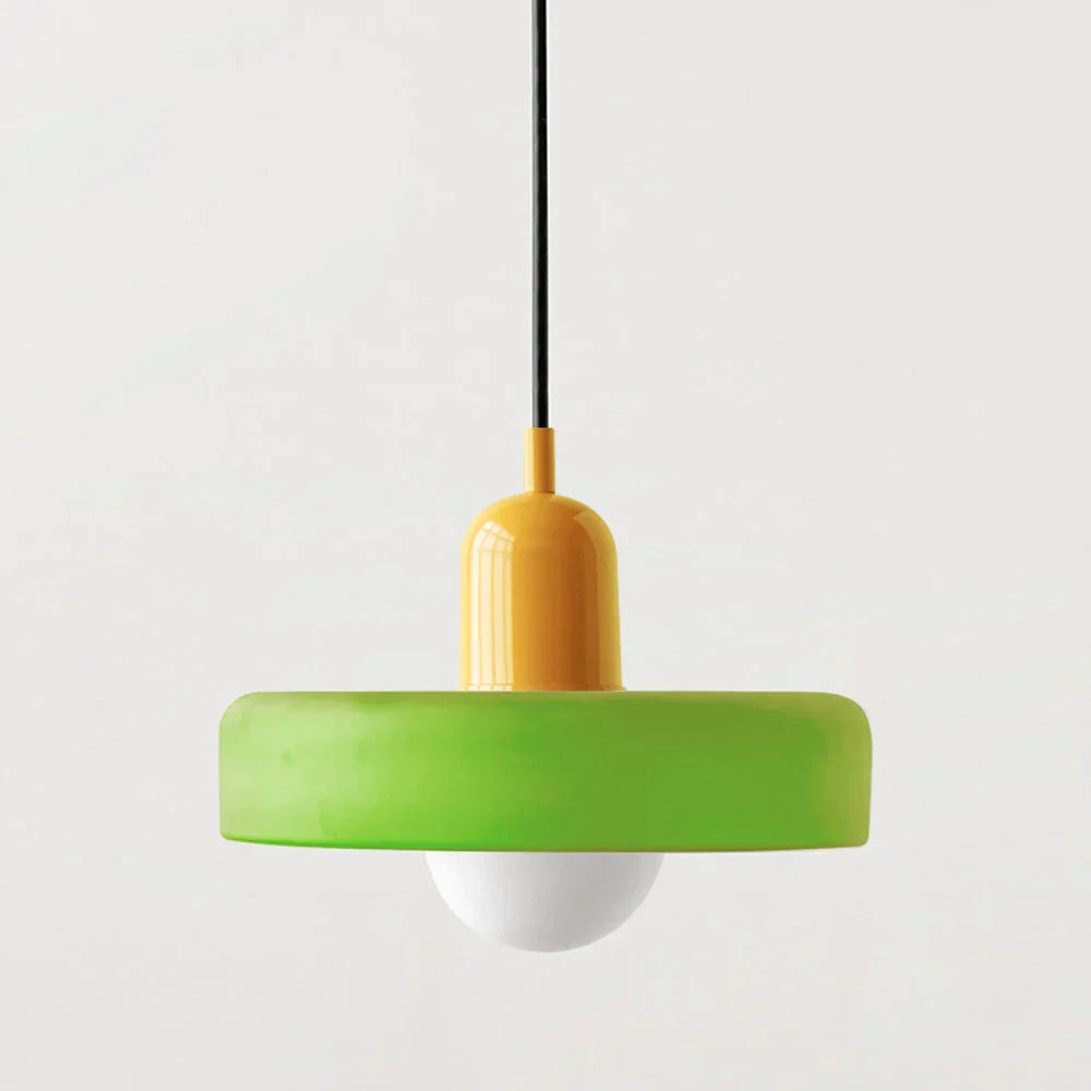 Bauhaus Stained Glass Pendant Lamp 8