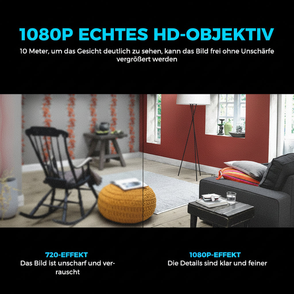 Mini WiFi Security Camera 1080p | Covert Night Vision | Motion Alert | Audio 7