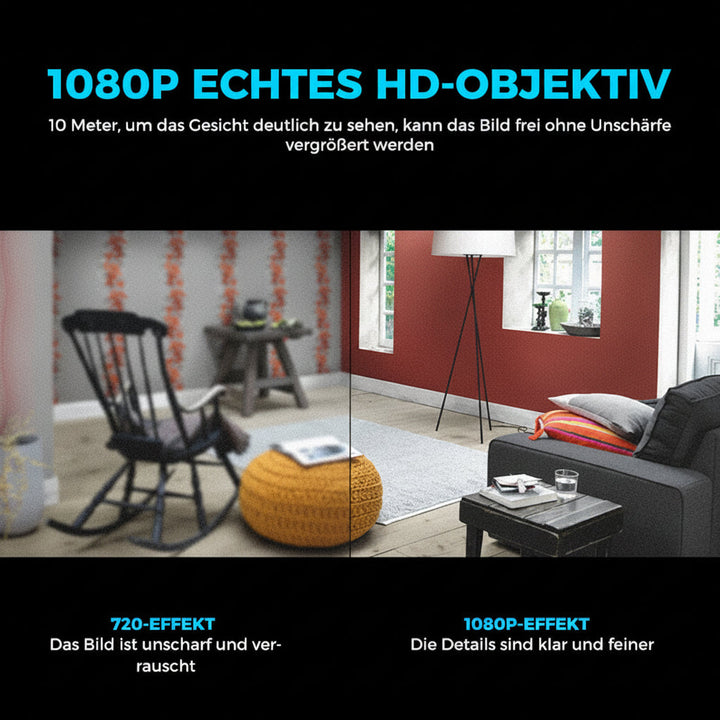 Mini WiFi Security Camera 1080p | Covert Night Vision | Motion Alert | Audio 7