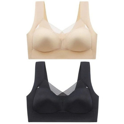 Strapless Seamless Comfort Bra with Breathable Stretch Fabric and Wide Back Band 19
