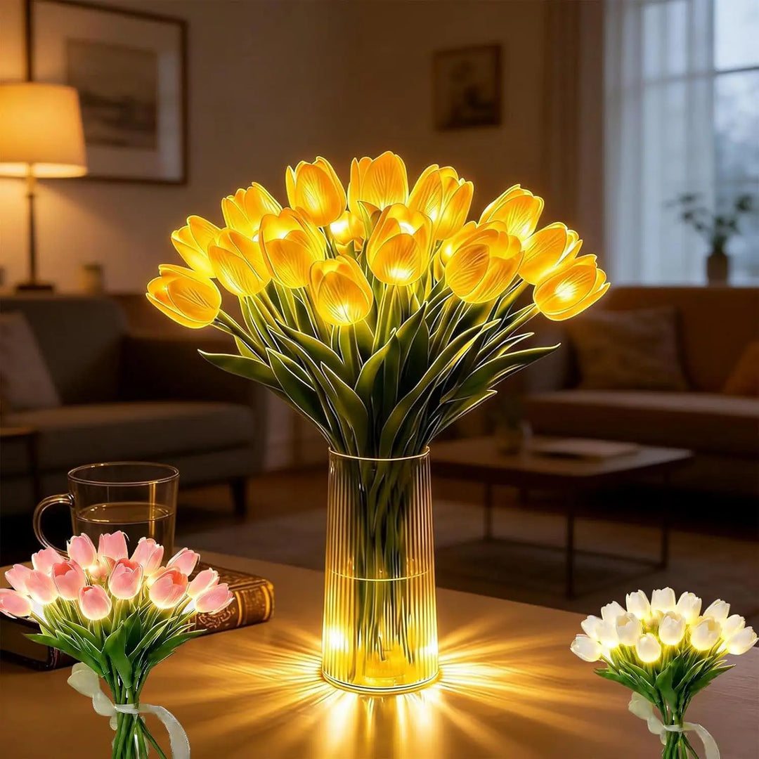 Cozy LED Flower Lamp for Warm Ambient Lighting 2
