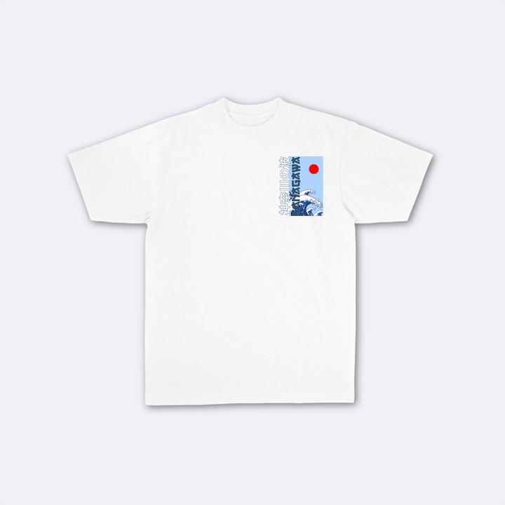 Great Wave Oversized Japanese-Style T-Shirt 4
