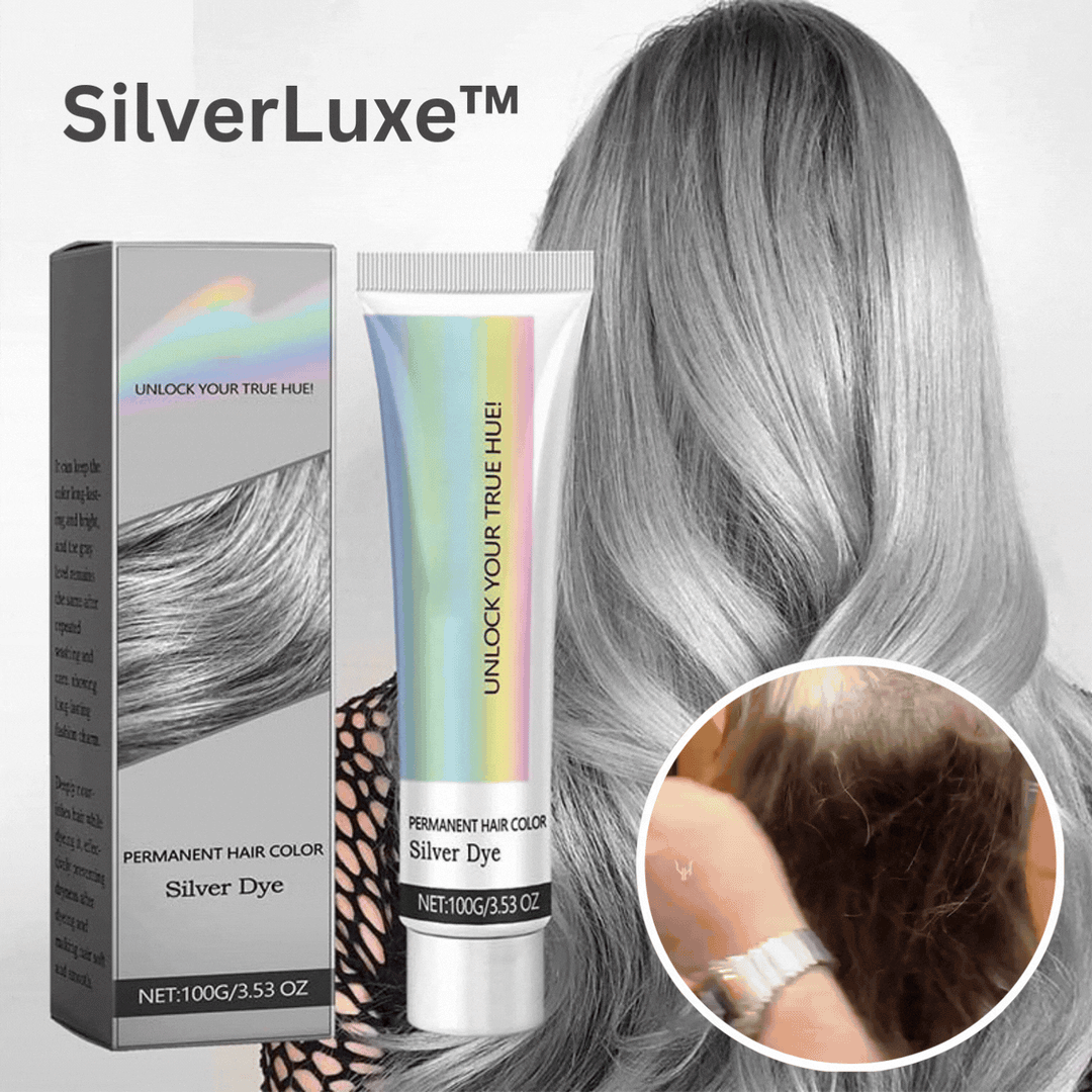 Plant-Based Silver Hair Color Cream, Ammonia-Free, Nourishing, Even Coverage 1
