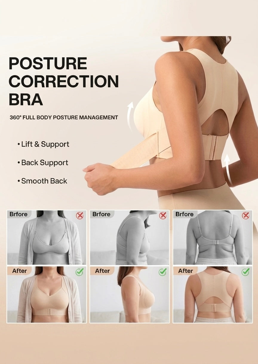 Wireless Seamless Support Bra with Wide Straps and Breathable Stretch Fabric 12