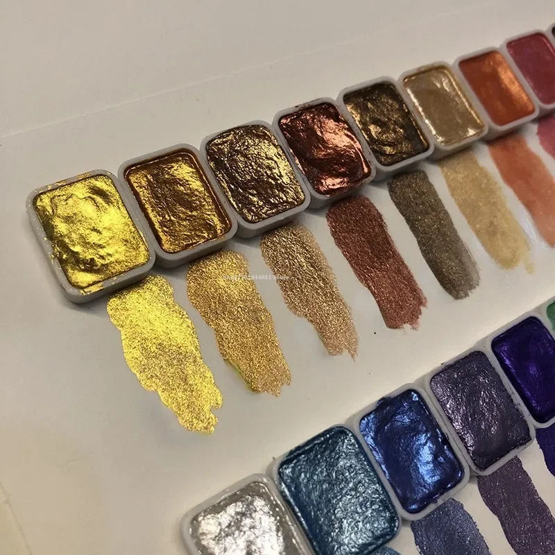 Mineral Pigment Powders - Ignite Your Art with Radiant Shimmering Color 2