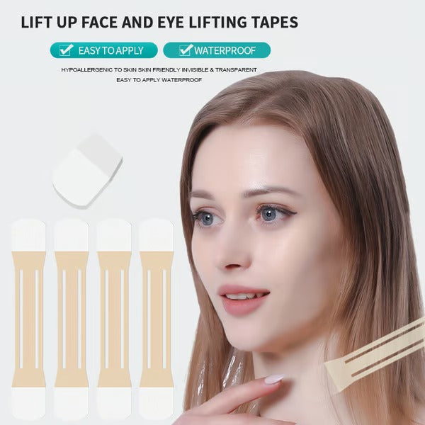 Instant Neckline Lift Tape - Invisible, Pain-Free Sculpting 3