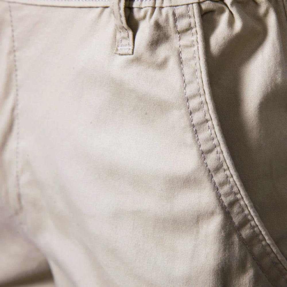 Classic Casual Shorts with Stretch Waistband 3