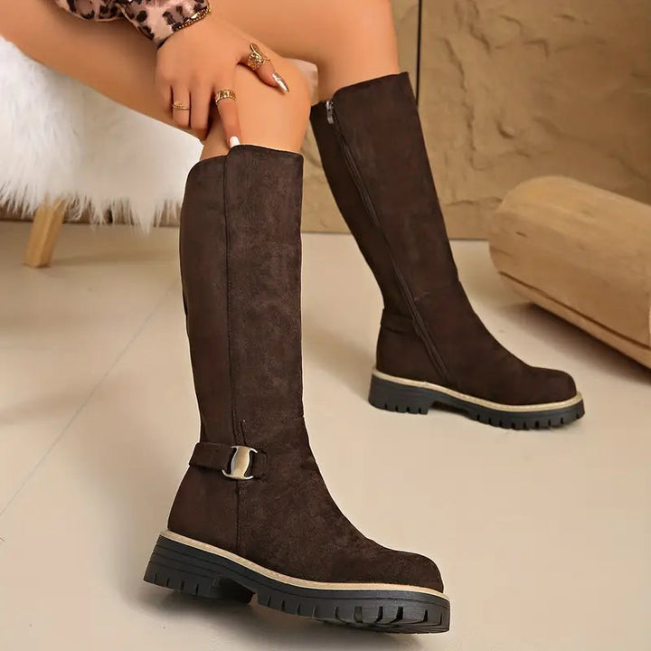 Tall Boots with Thick Non-Slip Sole 6