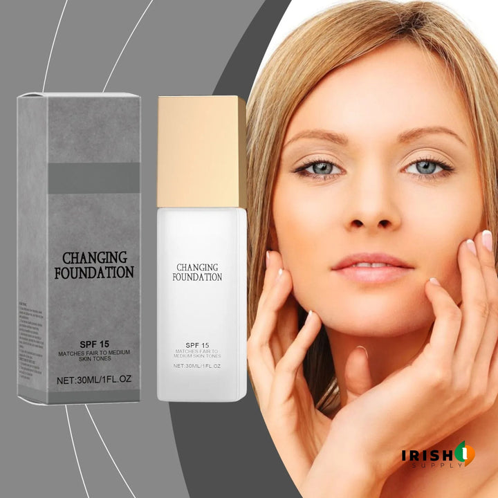 Color Changing Foundation with SPF 50, Shade-Matching, 30mL 7
