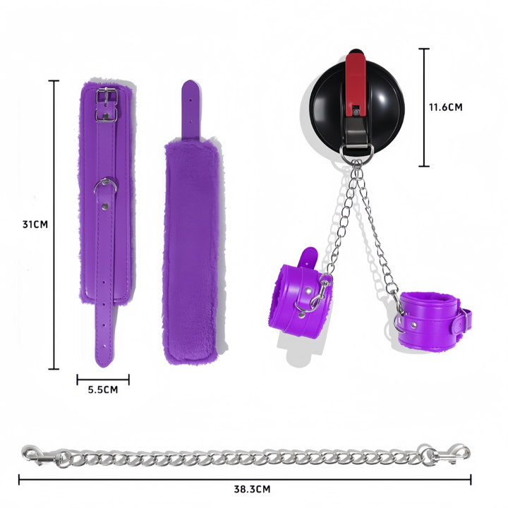 Suction Cuff Restraints for Shower Play 13
