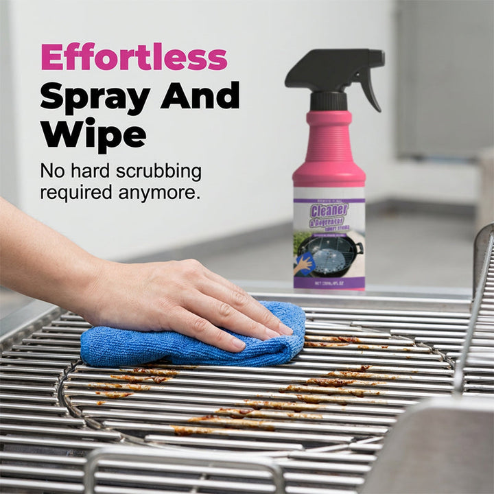Grill Grease Remover Spray — Restore a Sparkling Shine Fast 3