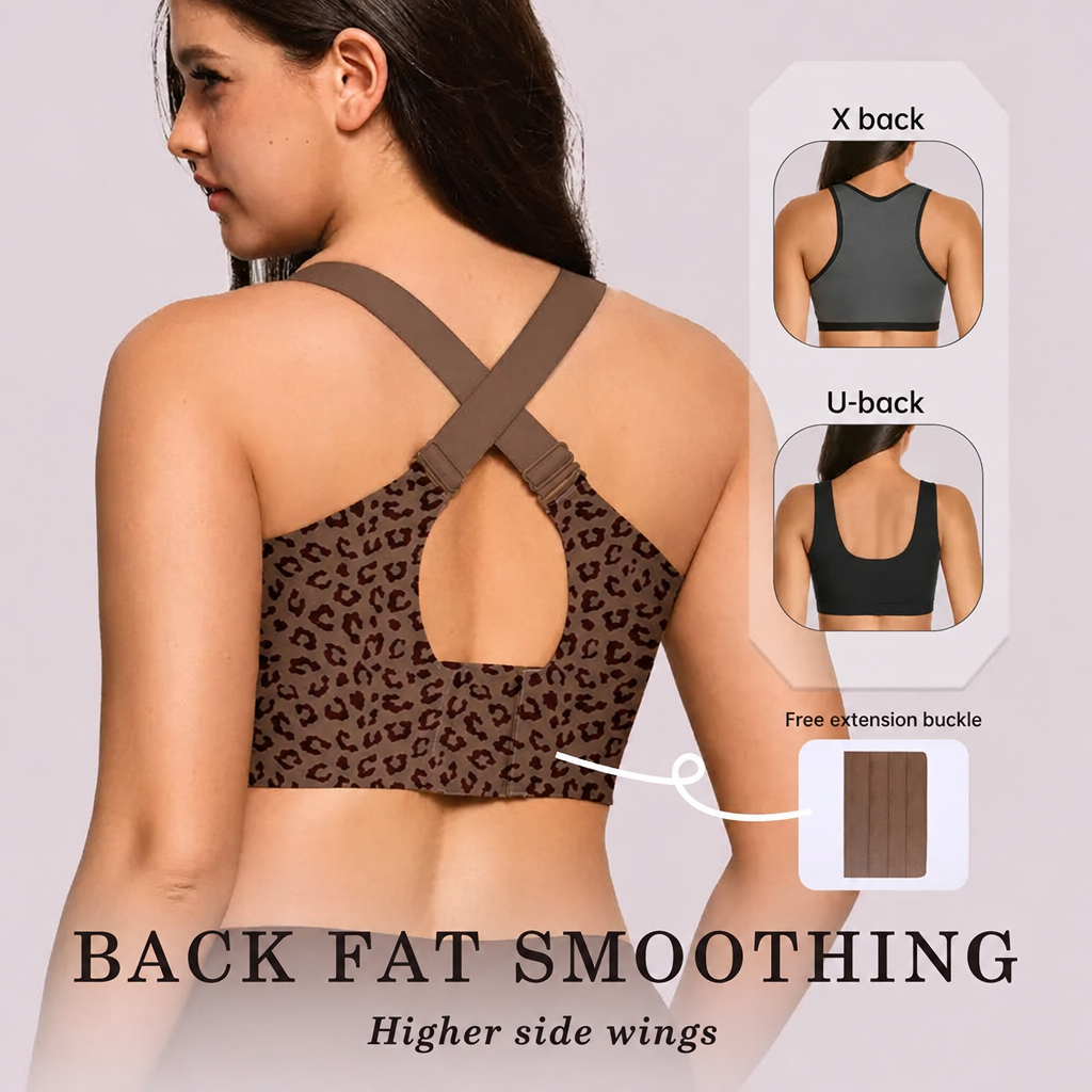 Comfortable Wireless Jelly Bra with Full Coverage and Smoothing Fit